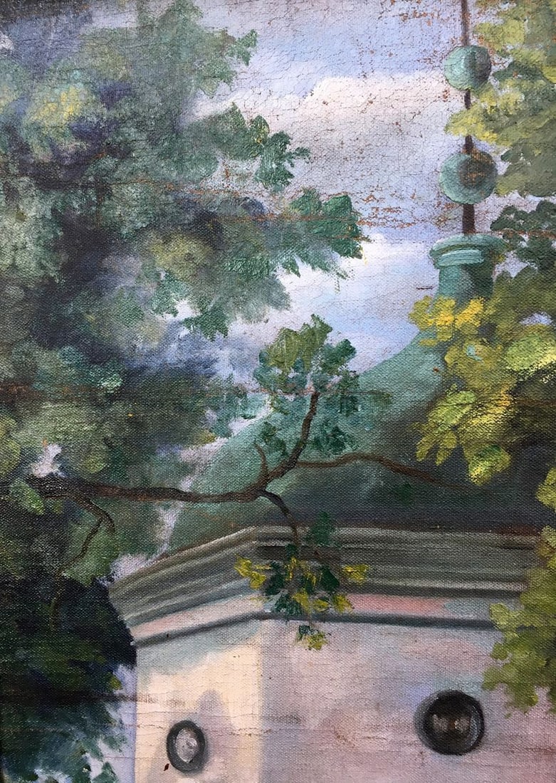 Oil painting Altanka in Kachanovka A. Shipov - 6