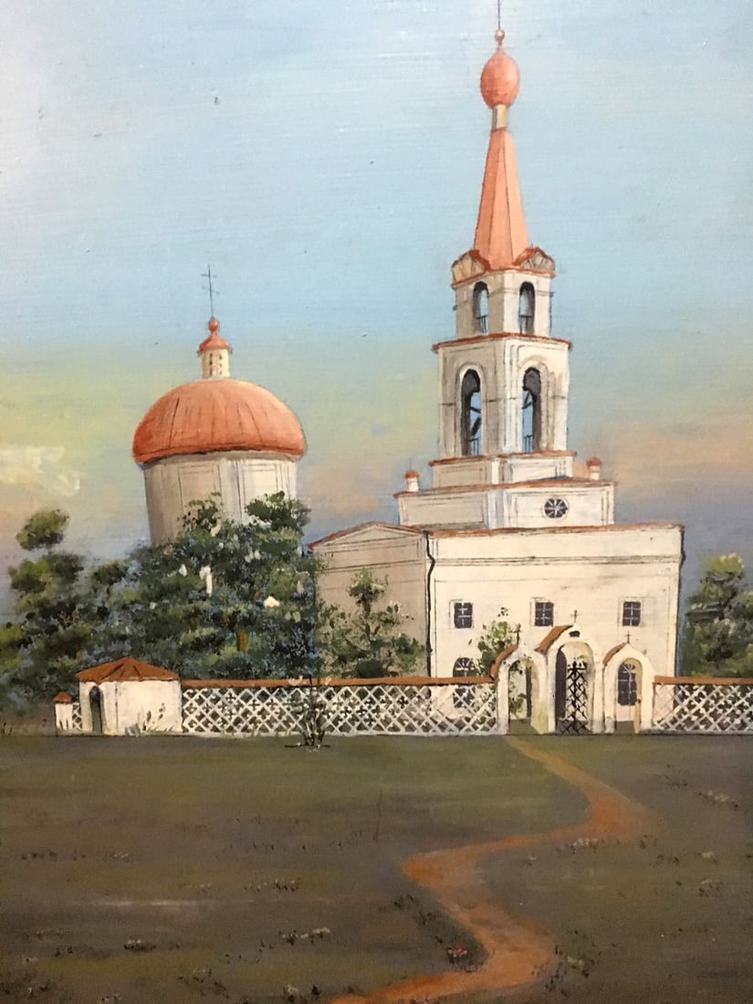 Oil painting Old Lubotin - 2