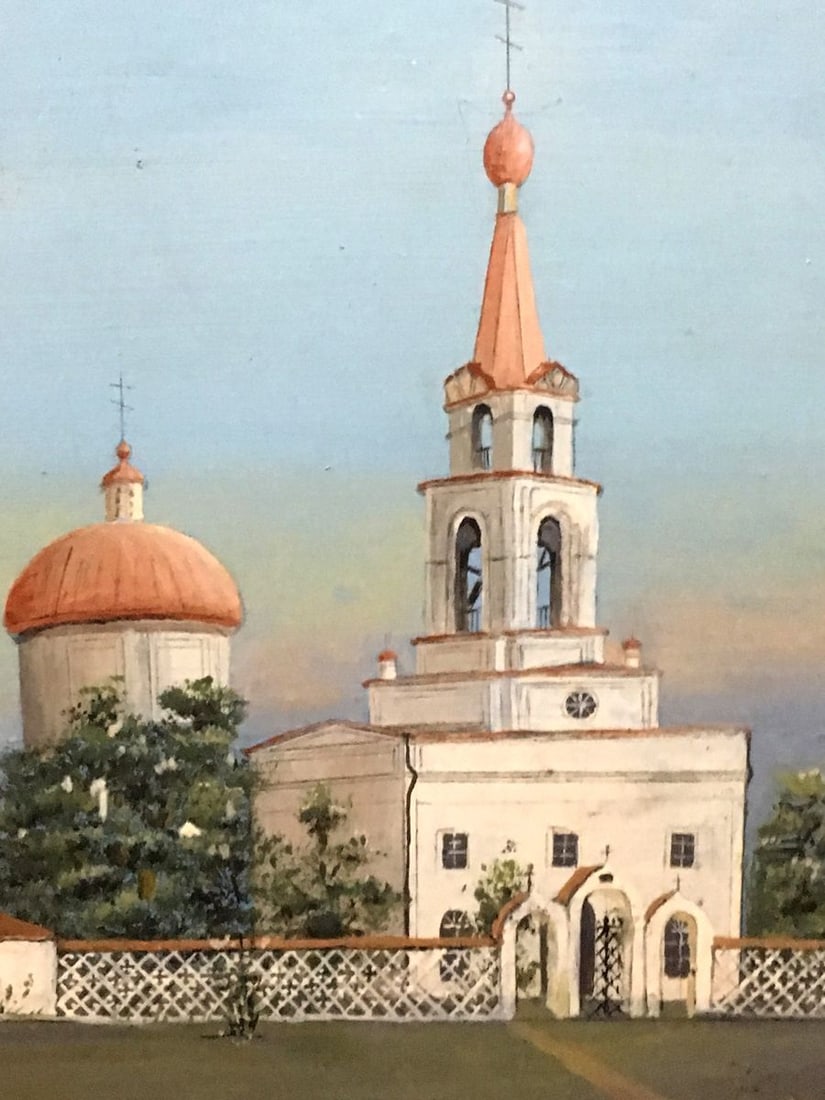 Oil painting Old Lubotin - 3