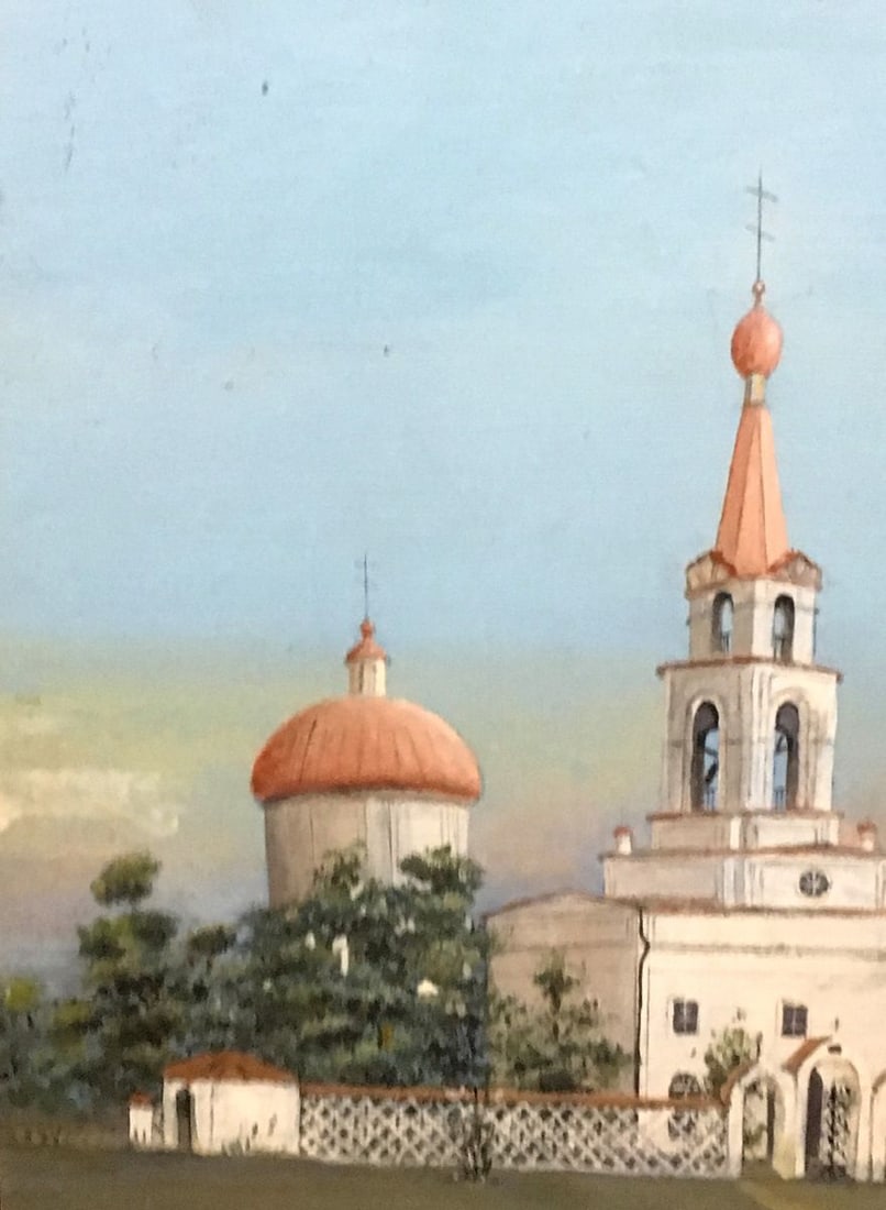 Oil painting Old Lubotin - 7
