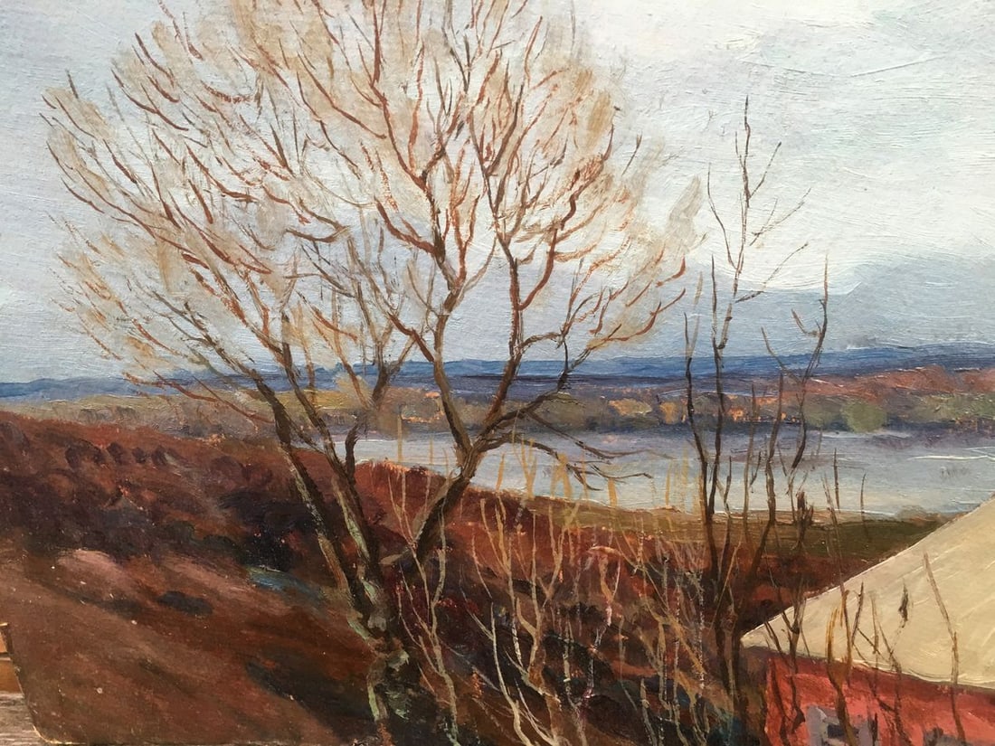 Oil painting Romance of autumn Alexander Georgievich Cherkas - 5