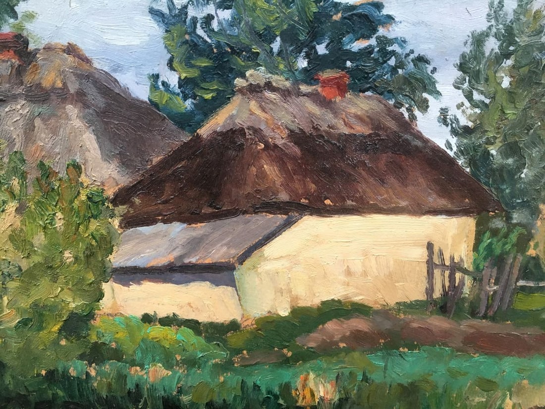 Oil painting House near the forest Alexander Georgievich Cherkas - 3