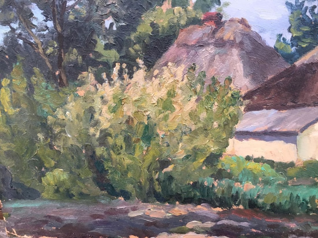 Oil painting House near the forest Alexander Georgievich Cherkas - 6