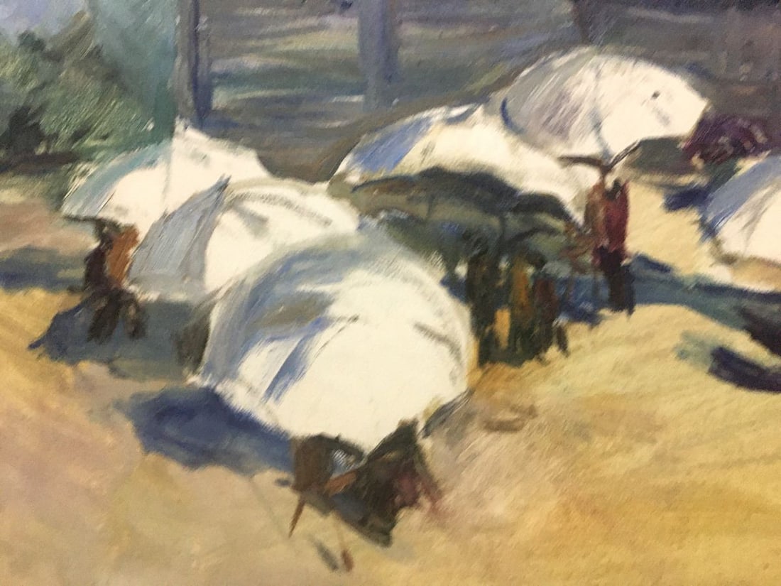 Oil painting On a rest Palazhchenko Irina - 3