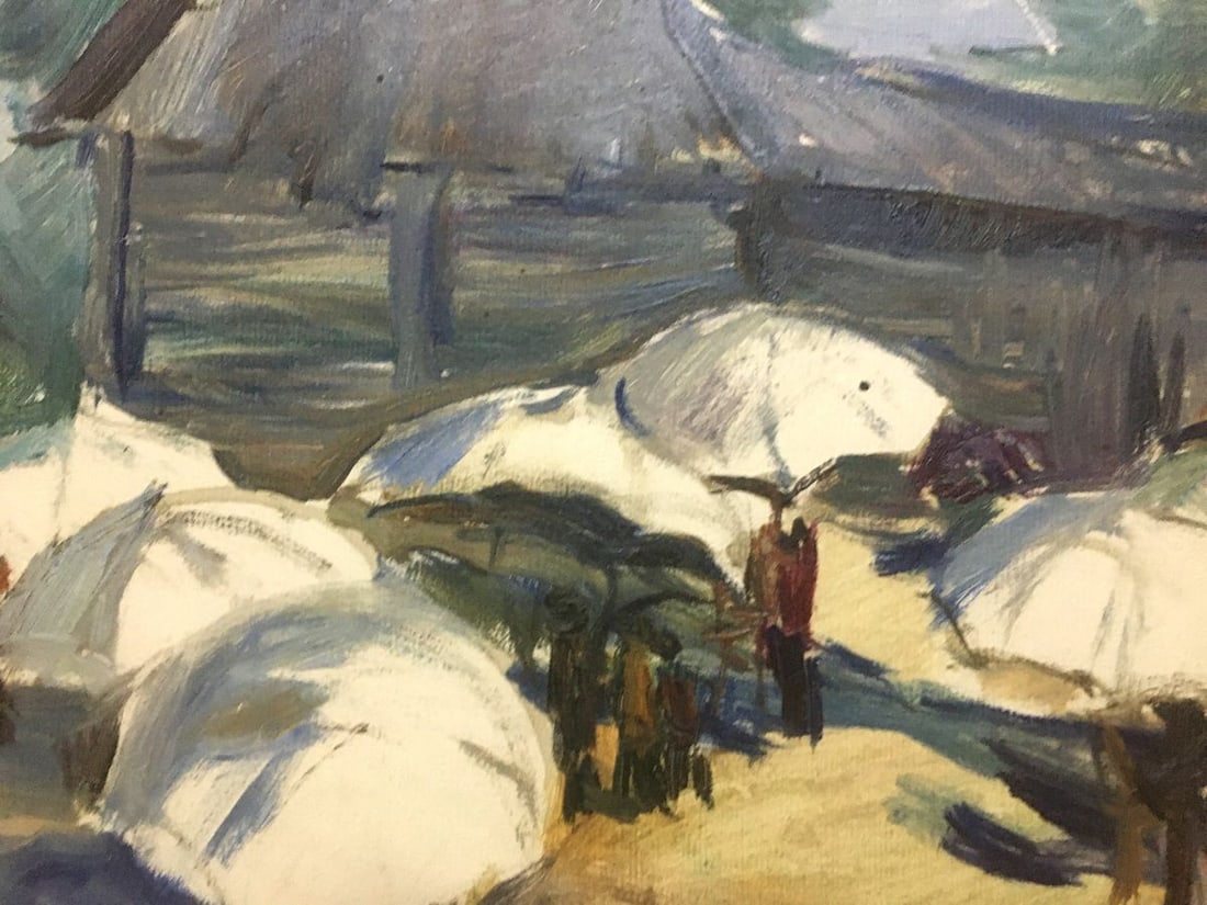 Oil painting On a rest Palazhchenko Irina - 5