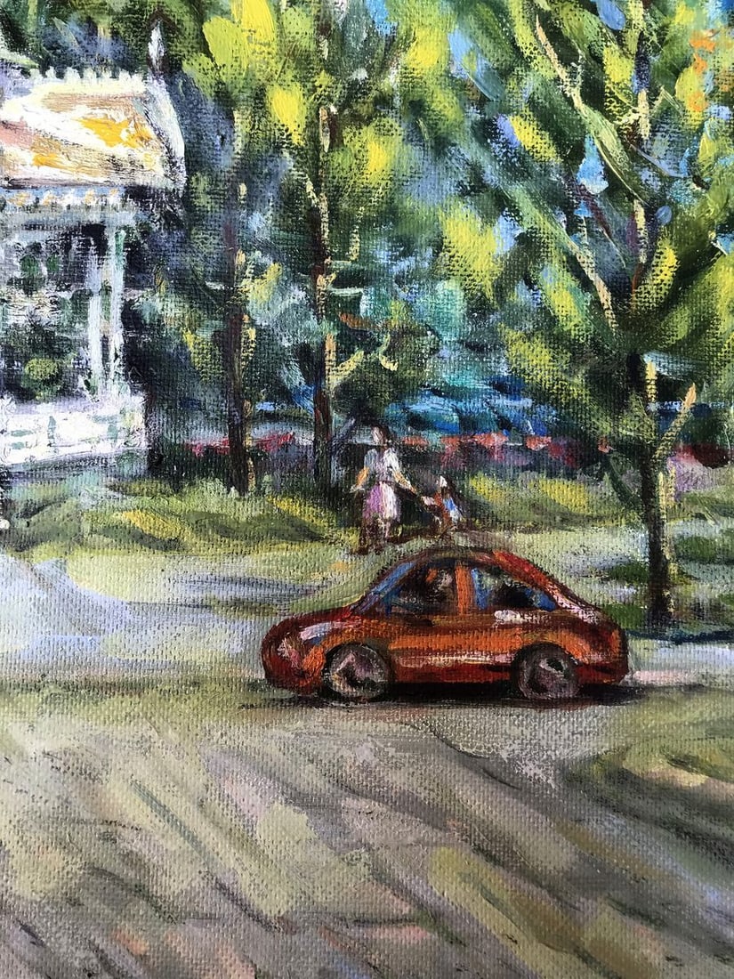 Oil painting Overlooking the museum Shapoval Ivan Leontyevich - 10