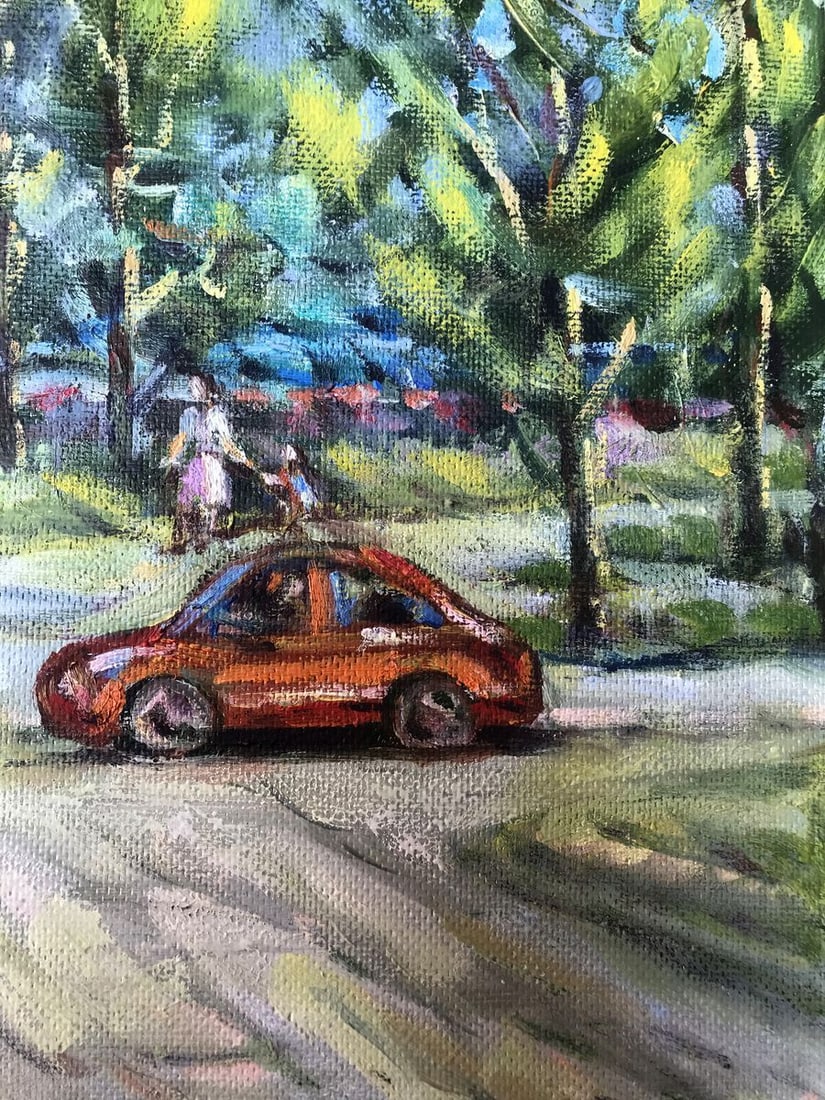 Oil painting Overlooking the museum Shapoval Ivan Leontyevich - 11