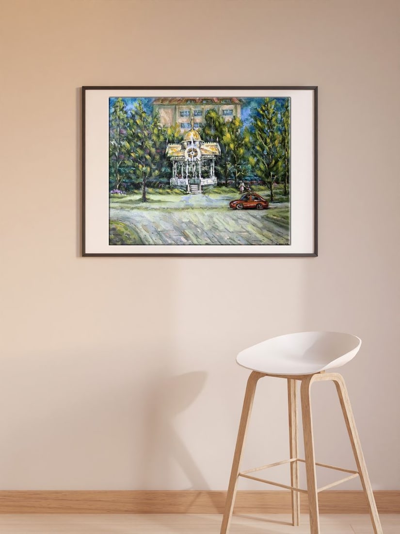 Oil painting Overlooking the museum Shapoval Ivan Leontyevich - 3