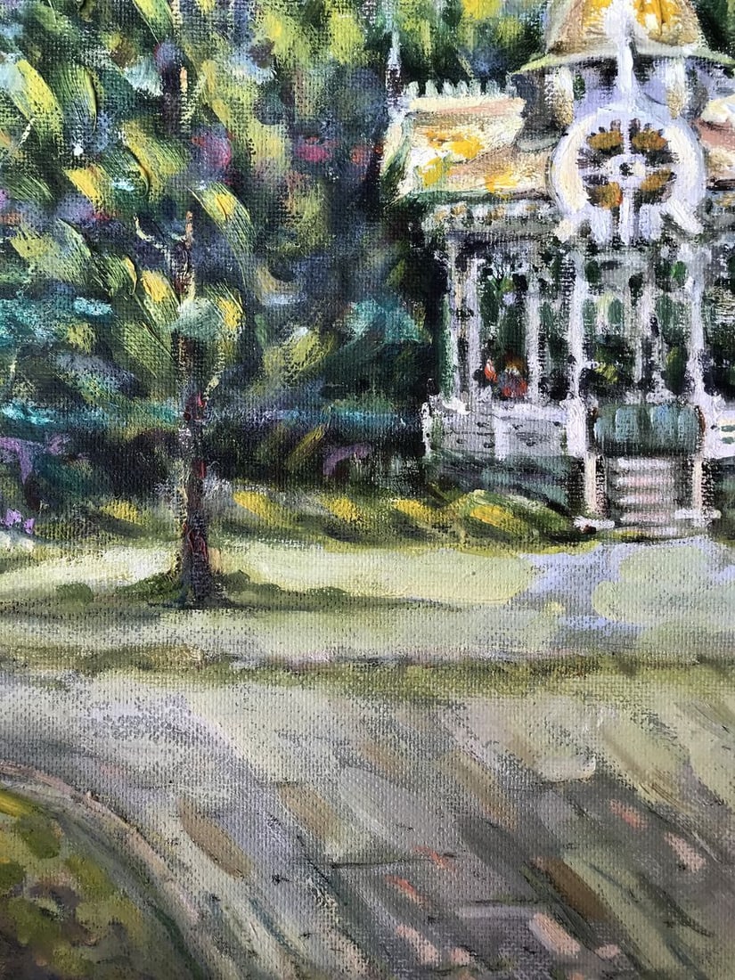 Oil painting Overlooking the museum Shapoval Ivan Leontyevich - 5