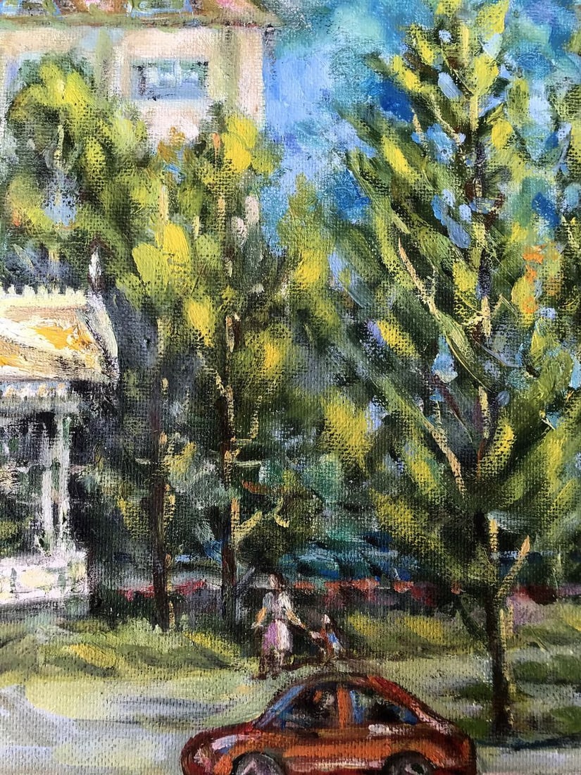 Oil painting Overlooking the museum Shapoval Ivan Leontyevich - 9