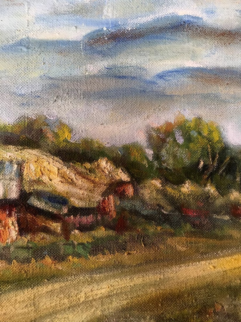 Oil painting The village of Prystaylovo Shapoval Ivan Leontyevich - 10