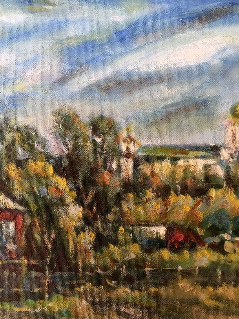 Oil painting The village of Prystaylovo Shapoval Ivan Leontyevich - 4