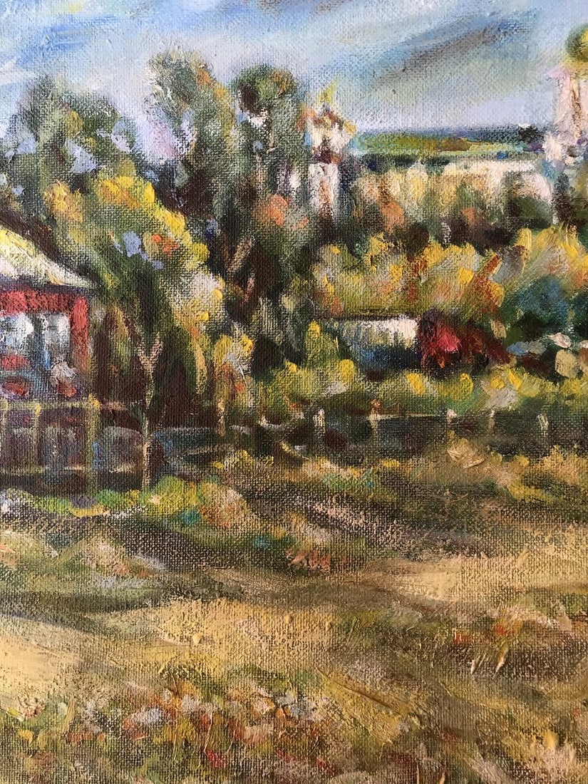 Oil painting The village of Prystaylovo Shapoval Ivan Leontyevich - 5