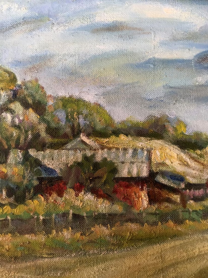 Oil painting The village of Prystaylovo Shapoval Ivan Leontyevich - 8