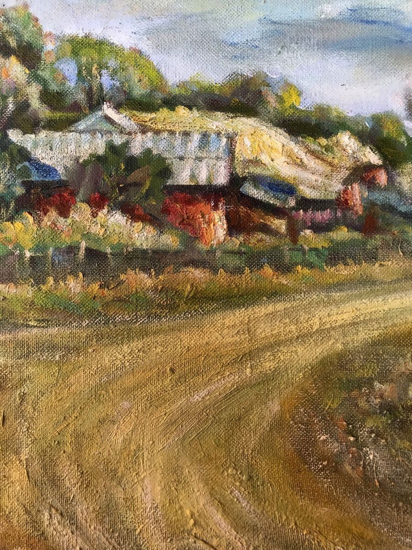 Oil painting The village of Prystaylovo Shapoval Ivan Leontyevich - 9
