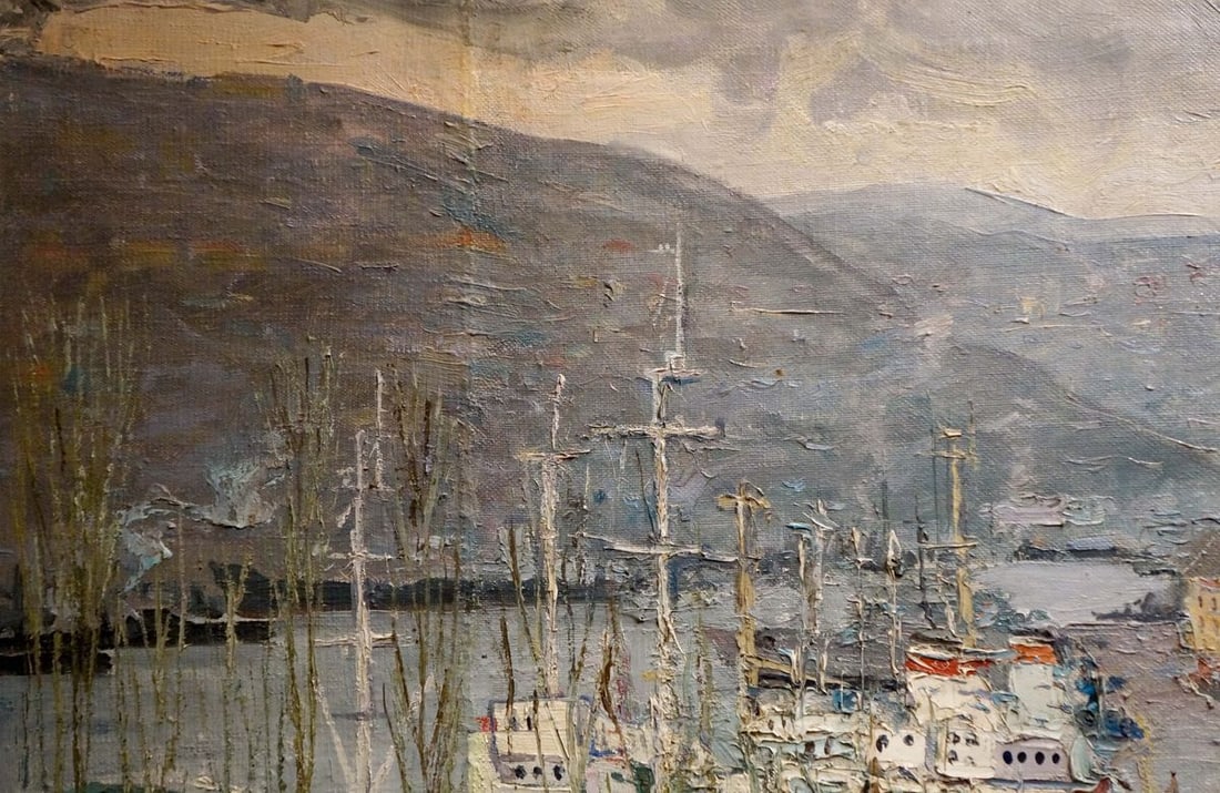 Oil painting In the bay Moskalenko Anatoly Mikhailovich - 3