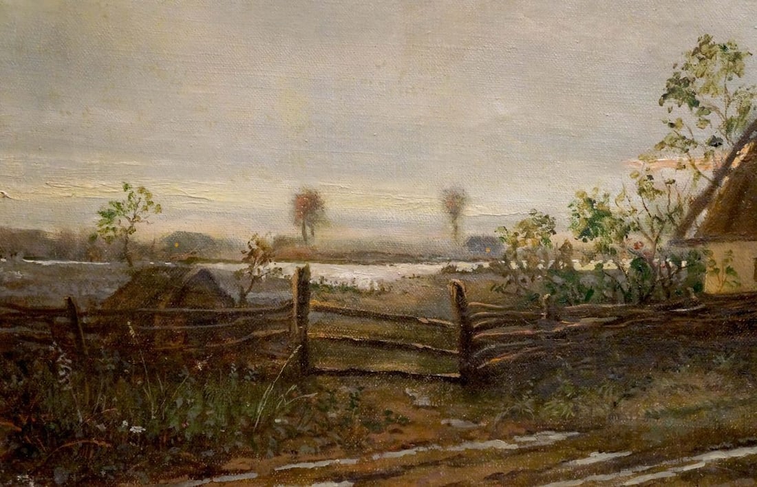 Oil painting Early morning Kostandi H.D. - 2