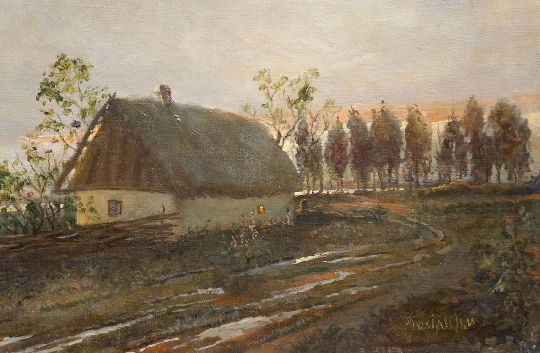 Oil painting Early morning Kostandi H.D. - 5