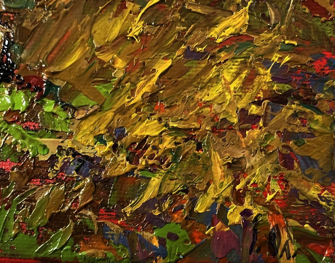 Oil painting Field with hills Oleksiy Ivanyuk - 5