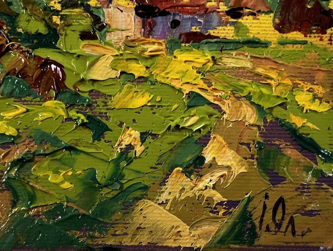 Oil painting A sunny country day Oleksiy Ivanyuk - 5