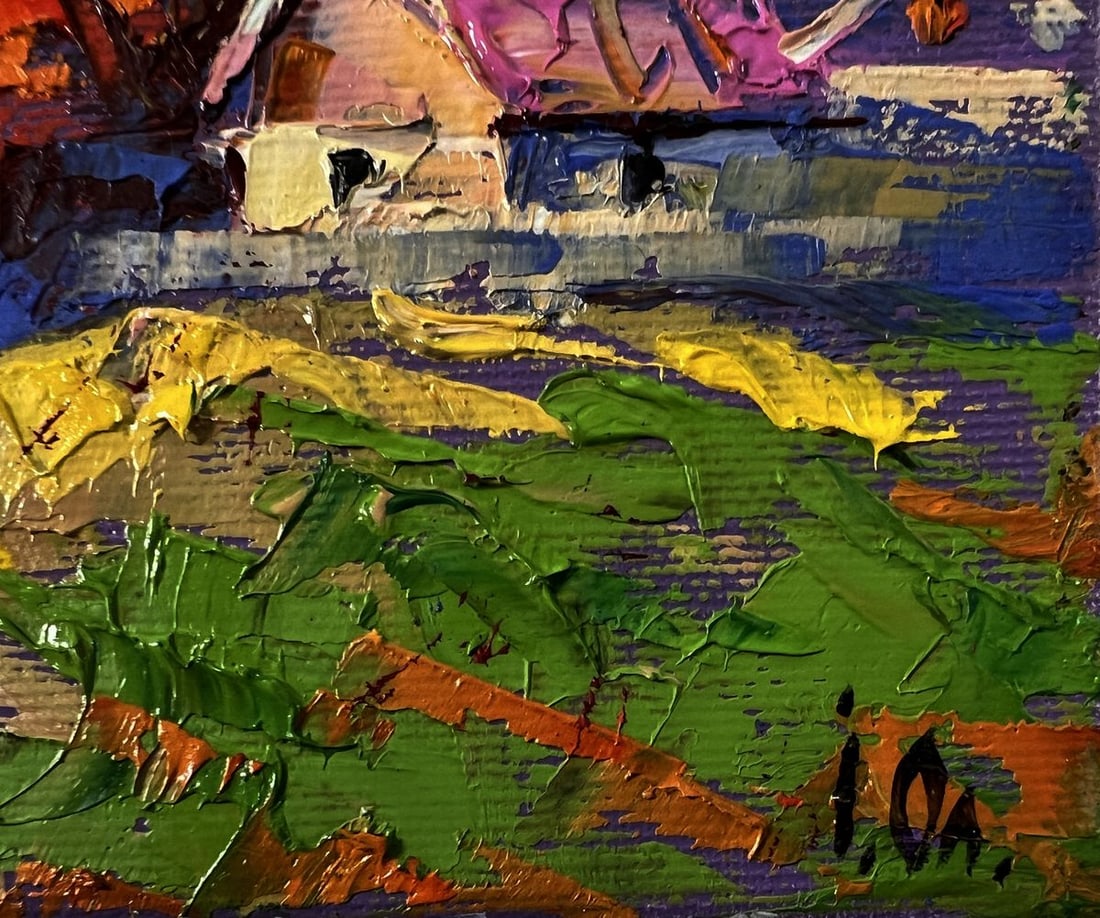 Oil painting Moonlit night Oleksiy Ivanyuk - 5