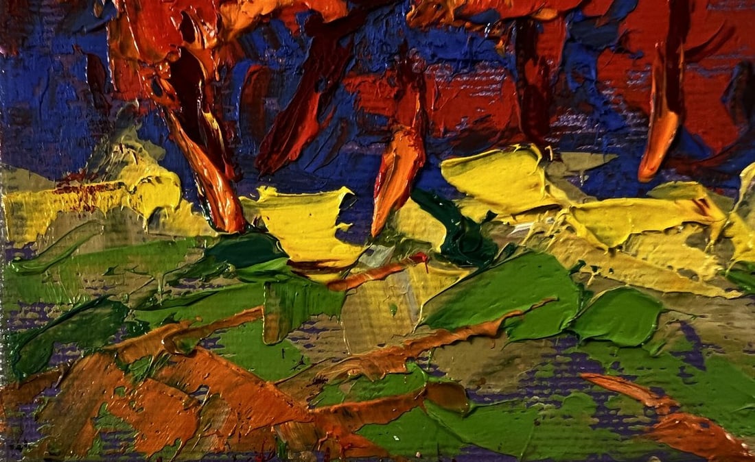 Oil painting Moonlit night Oleksiy Ivanyuk - 6