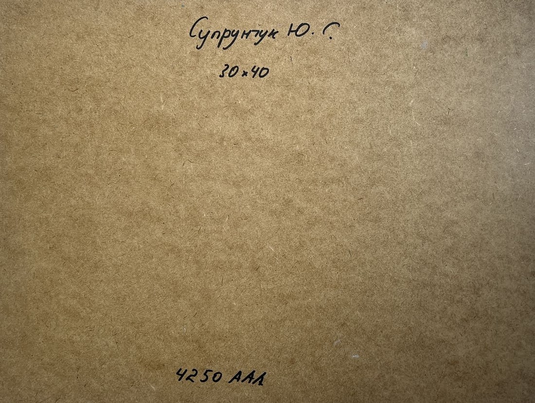 Oil painting The flaming evening horizon Yuriy Suprunchuk - 10