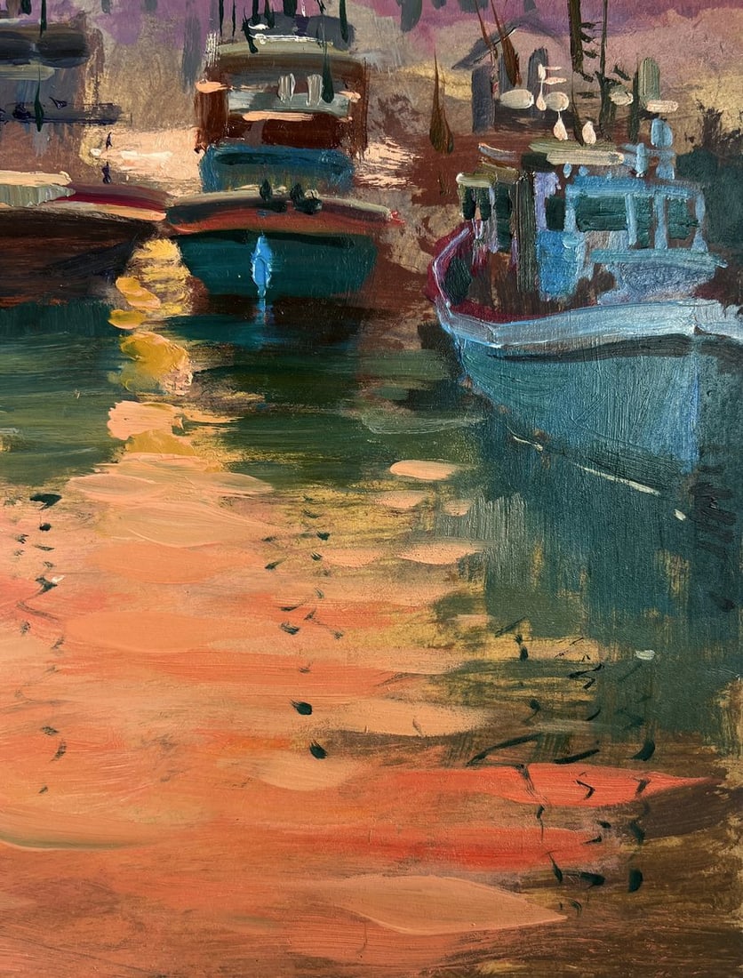 Oil painting The atmosphere of the Venetian city Yuriy Suprunchuk - 7