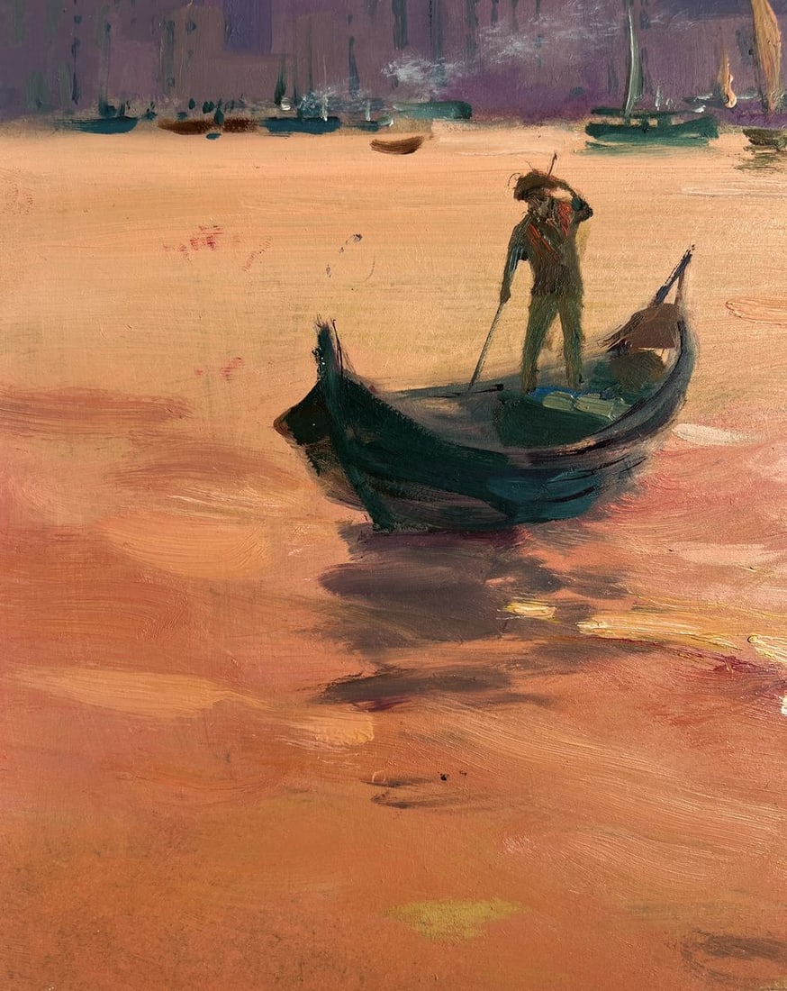 Oil painting The atmosphere of the Venetian city Yuriy Suprunchuk - 9