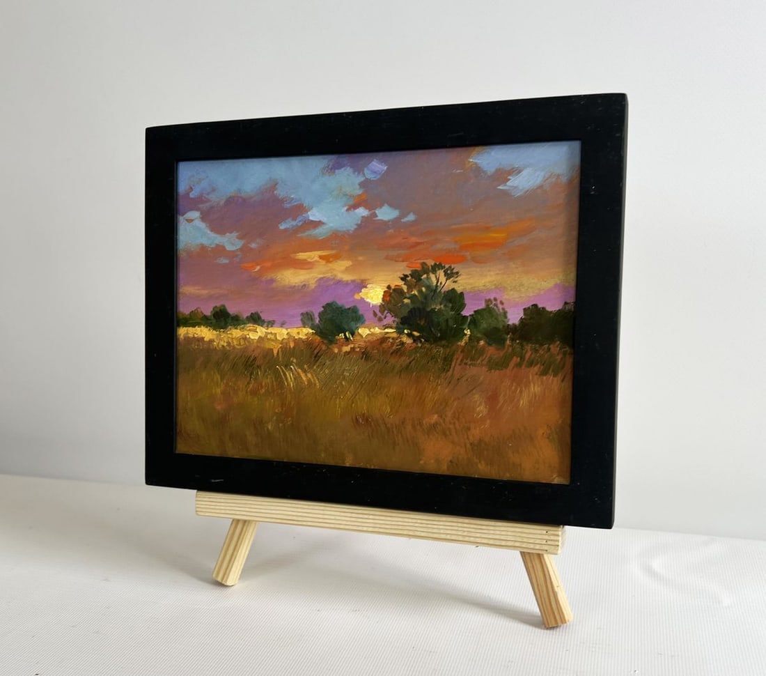 Oil painting Gold of the passing day Yuriy Suprunchuk - 2