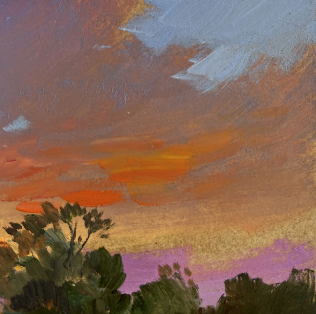 Oil painting Gold of the passing day Yuriy Suprunchuk - 4