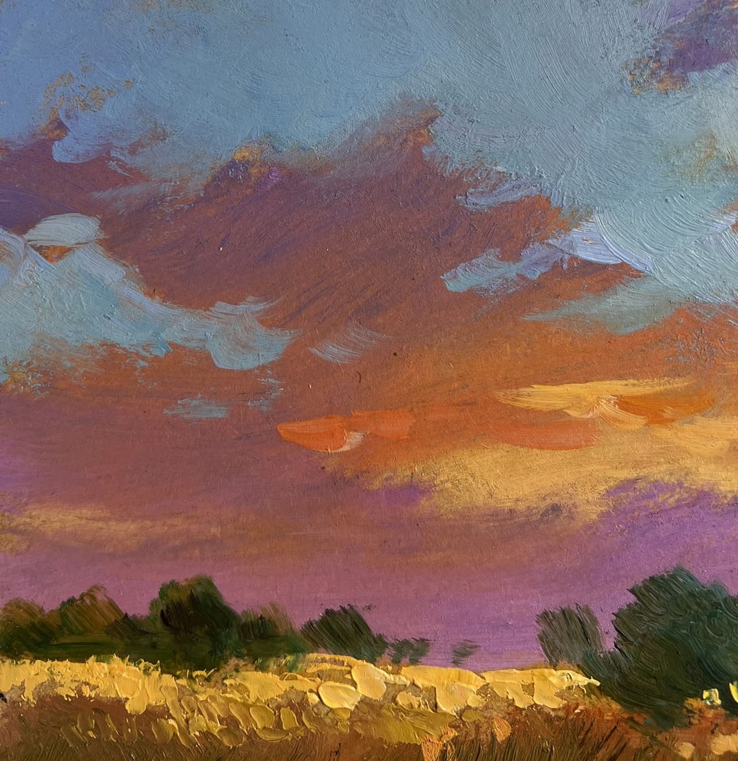 Oil painting Gold of the passing day Yuriy Suprunchuk - 5