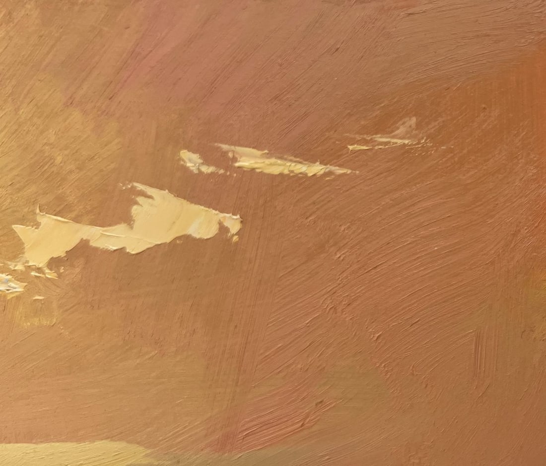 Oil painting Romantic evening swim Yuriy Suprunchuk - 6