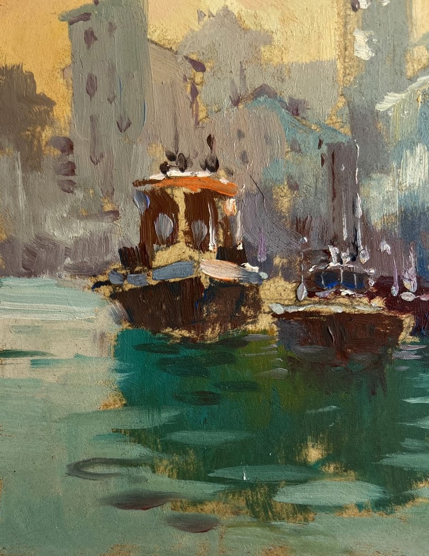 Oil painting Venice sunset Yuriy Suprunchuk - 6