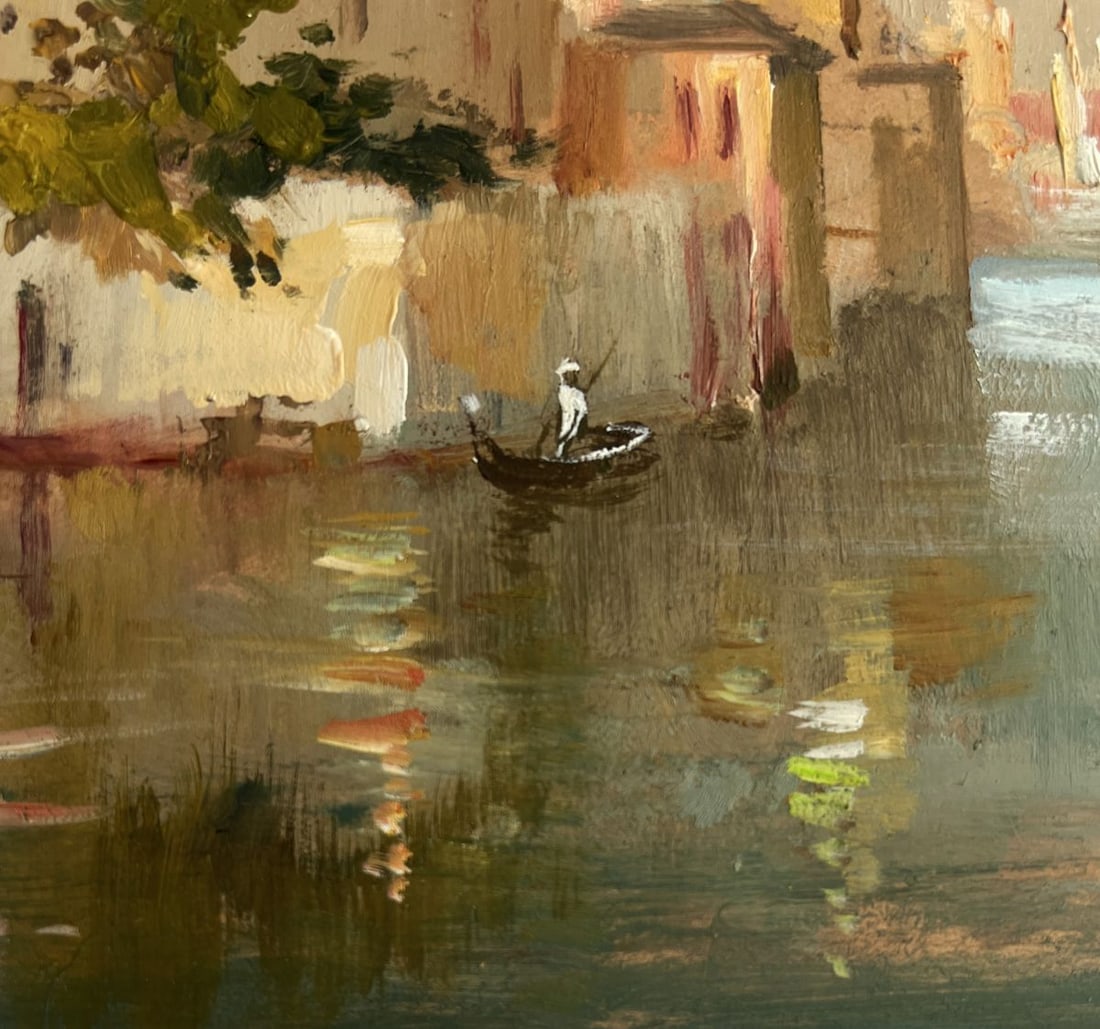 Oil painting Romantic evening in Venice Yuriy Suprunchuk - 8