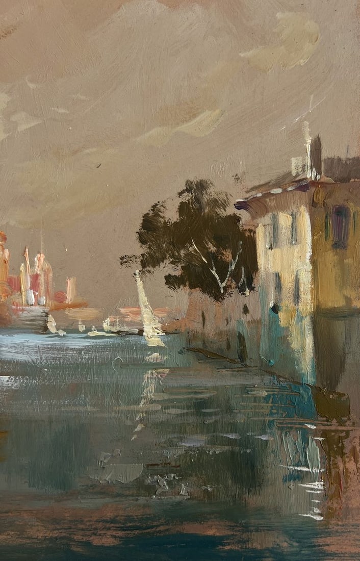 Oil painting Romantic evening in Venice Yuriy Suprunchuk - 9
