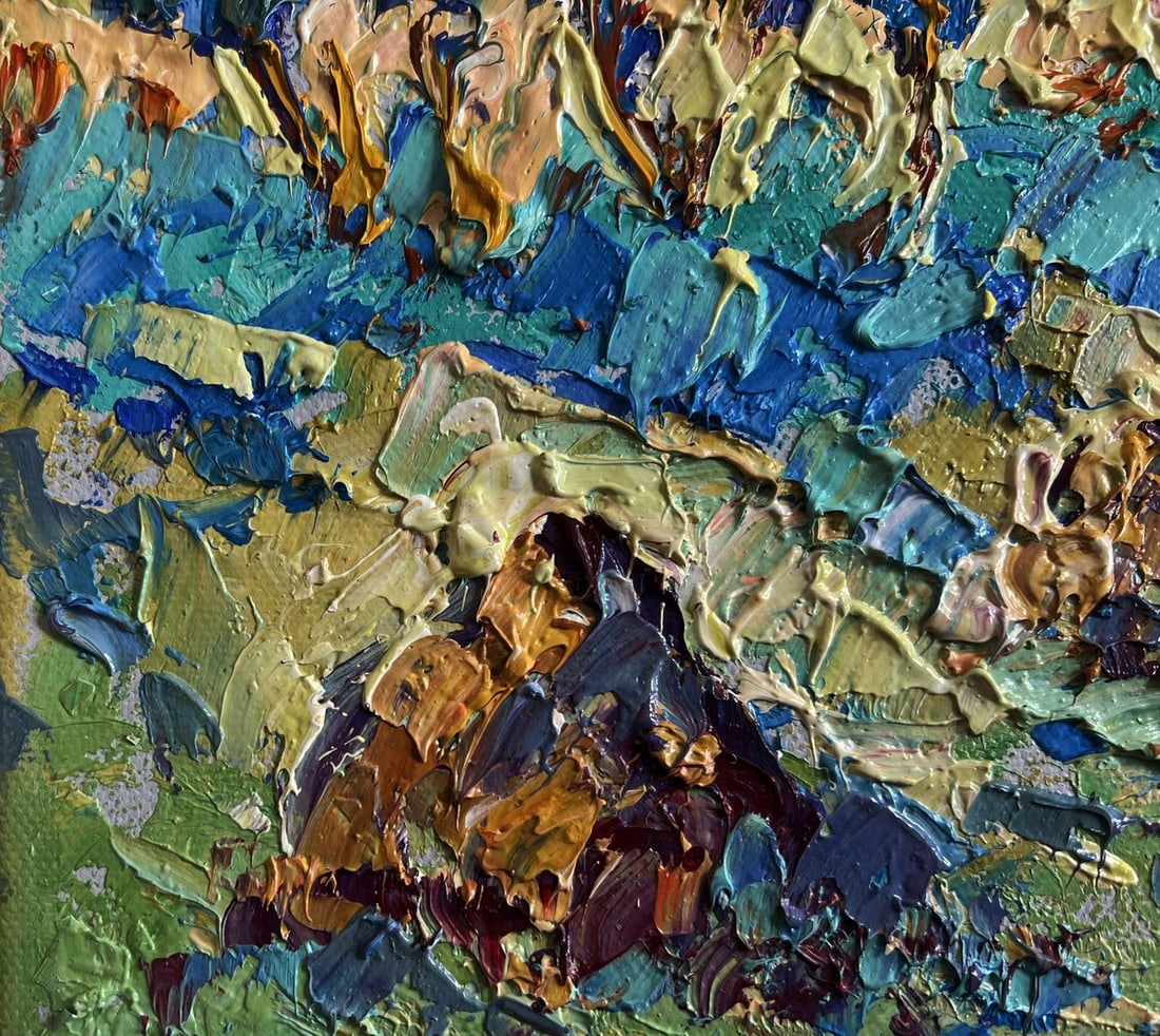 Oil painting Light evening breeze Alex Kalenyuk - 6