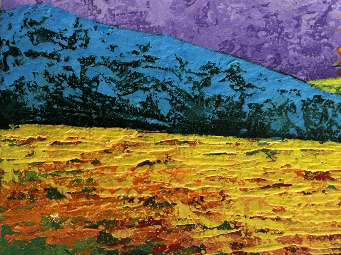 Oil painting Blazing Sunset V. Zadorozhnya - 4