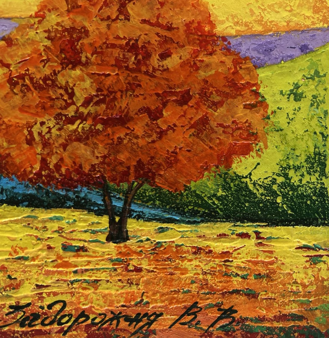 Oil painting Blazing Sunset V. Zadorozhnya - 7