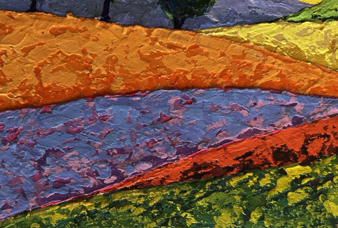 Oil painting The last rays of the sun V. Zadorozhnya - 6