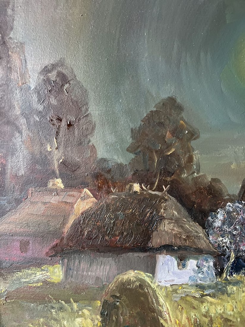 Oil painting Moonlit night V. Mishurovsky - 7