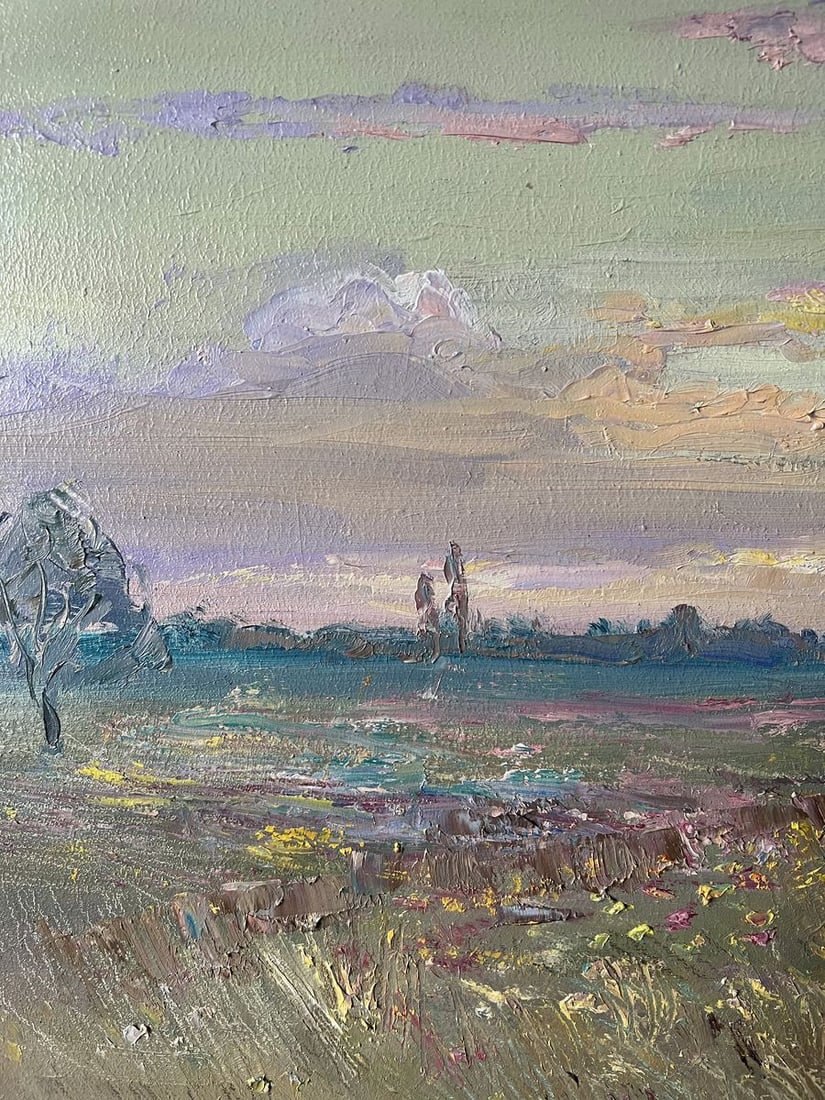 Oil painting Spaces of fields V. Mishurovsky - 3