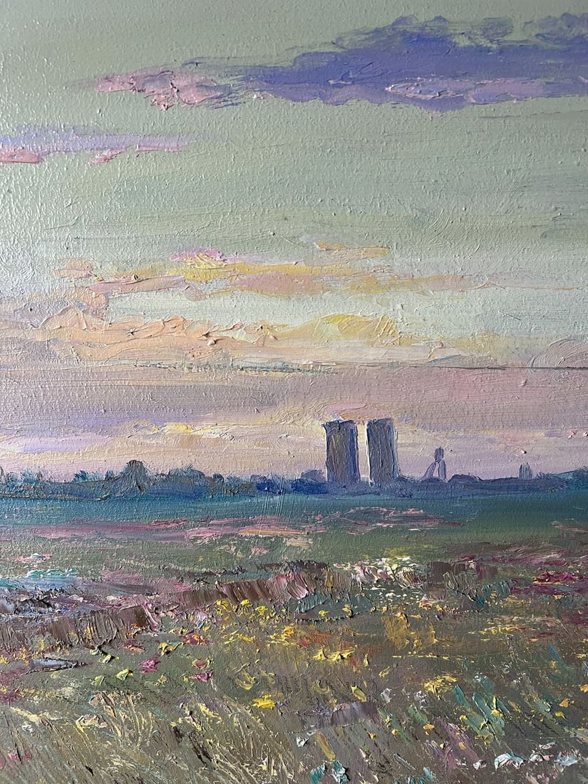 Oil painting Spaces of fields V. Mishurovsky - 4