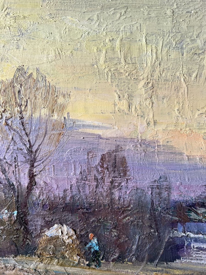 Oil painting December V. Mishurovsky - 7