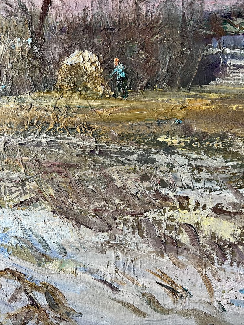 Oil painting December V. Mishurovsky - 8