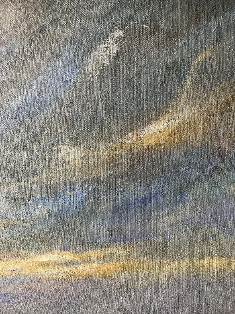 Oil painting Evening at sea V. Mishurovsky - 8