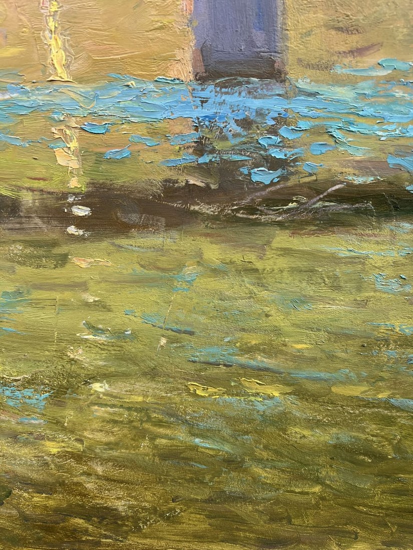 Oil painting High-speed tram V. Mishurovsky - 7