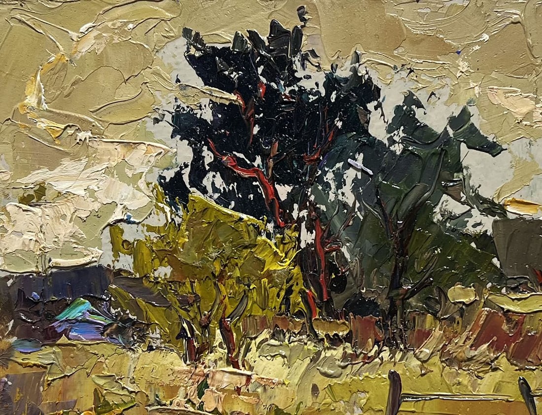 Oil painting Ducks in the lake Oksana Kalenyuk - 7