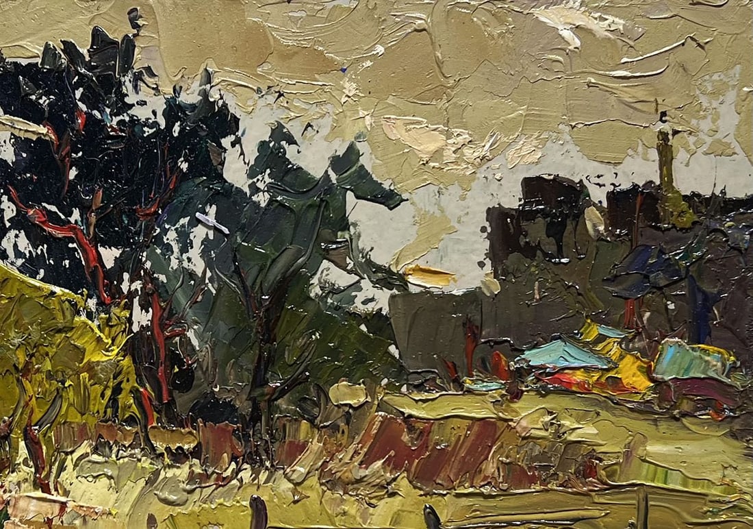 Oil painting Ducks in the lake Oksana Kalenyuk - 8