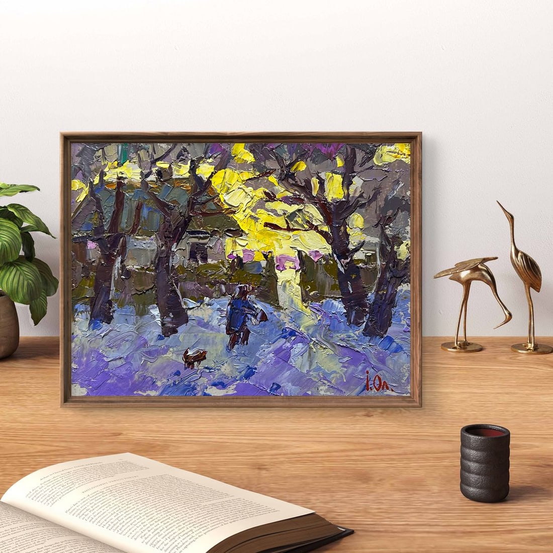 Oil painting Over the evening Alex Kalenyuk - 5